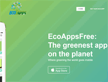 Tablet Screenshot of ecoappsfree.com